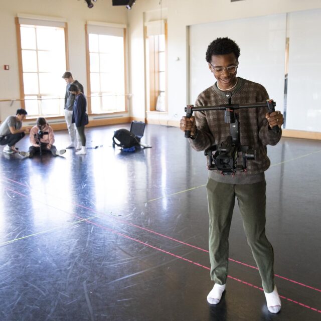 CA students gain the understanding and conceptual drive to achieve fluency in the media arts.