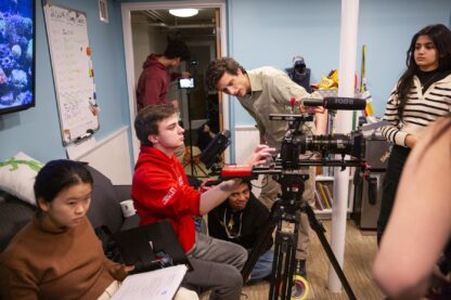 CA students gain the understanding and conceptual drive to achieve fluency in the media arts.