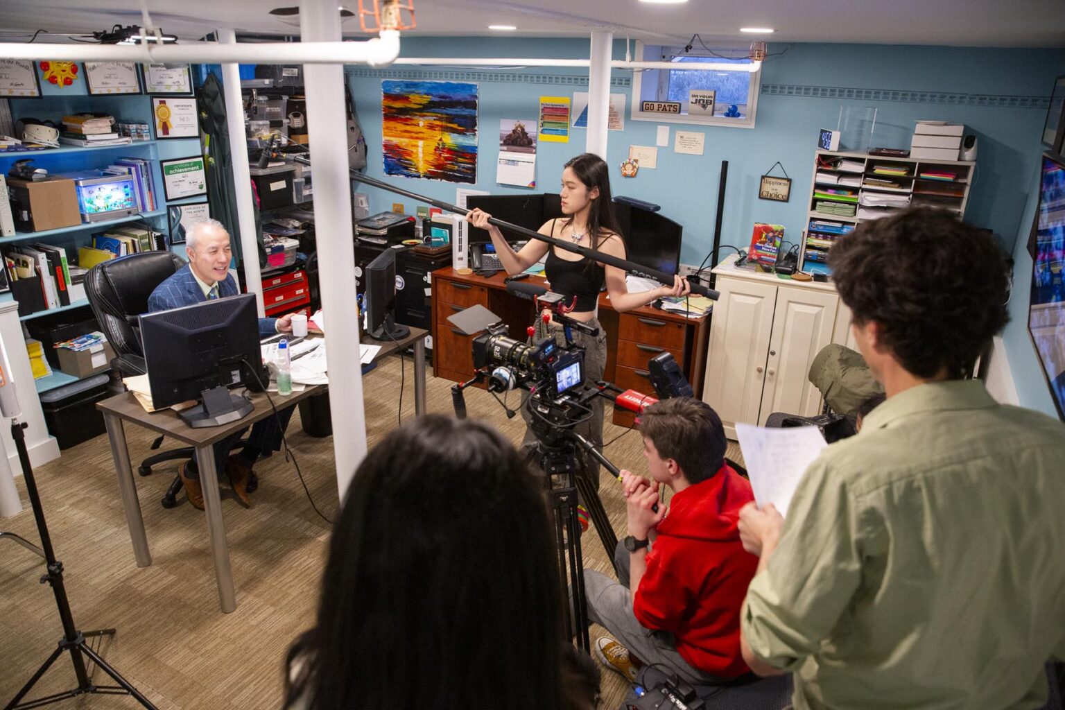 CA students gain the understanding and conceptual drive to achieve fluency in the media arts.